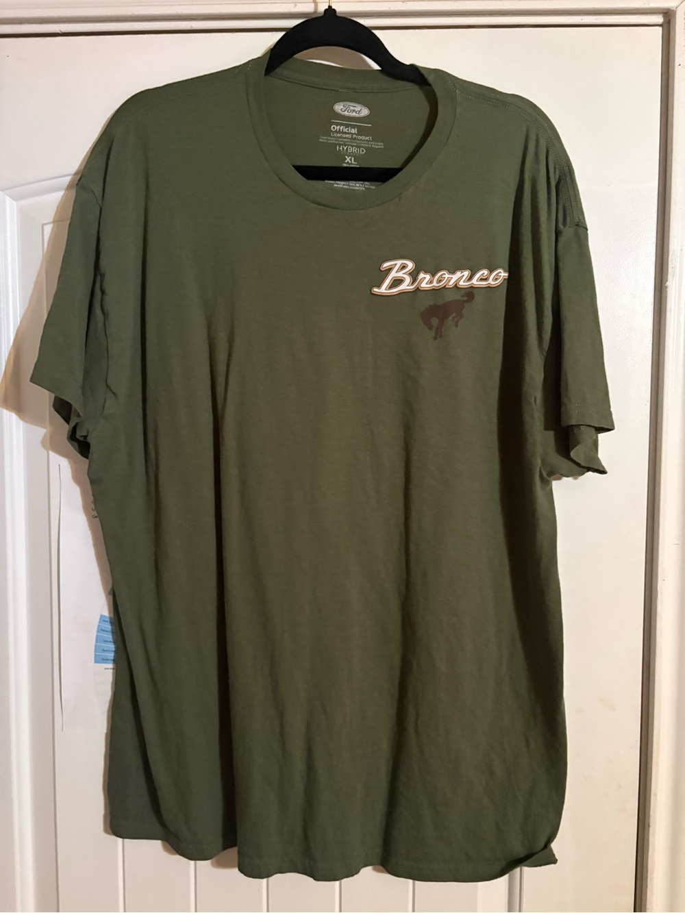 Ford Olive Green Bronco Graphic Short Sleeve Tee